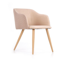 Umi Amber Unique Velvet Armchair With Armrest